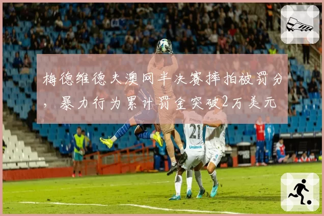 梅德维德夫澳网半决赛摔拍被罚分，暴力行为累计罚金突破2万美元
