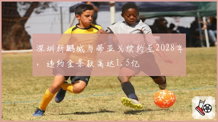 深圳新鹏城与蒂亚戈续约至2028年,违约金条款高达1.5亿